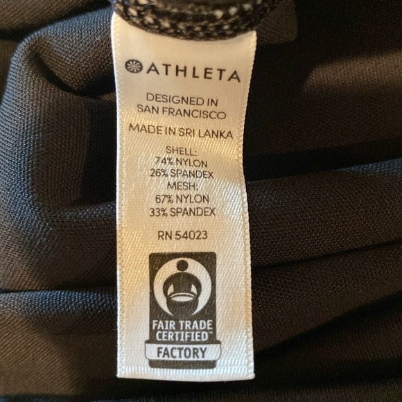 Athleta women’s leggings cropped black size small - Picture 6 of 11